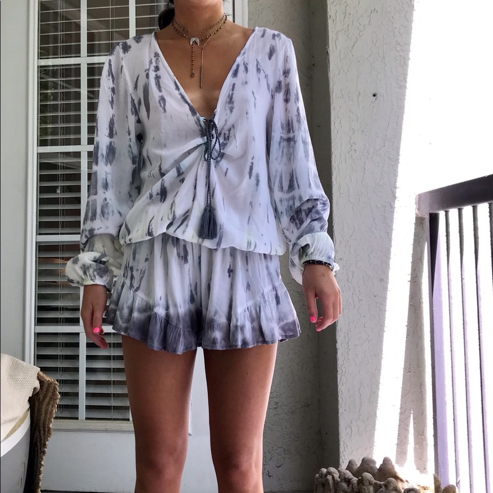 Surf Gypsy tie dye romper